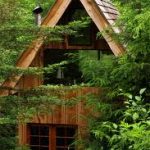 japanese forest house