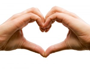 hands as heart