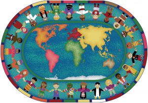 hands around the world clipart