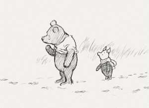 Winnie the Pooh and Piglet