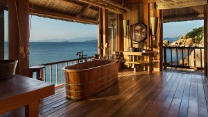 A bathtub in Vietnam